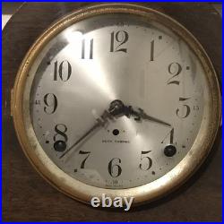 Vintage SETH THOMAS CYMBAL #8 Mantel Clock With Key -key Wind Vintage SETH THOMAS CYMBAL #8 Mantel Clock With Key -key Wind