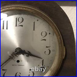 Vintage SETH THOMAS CYMBAL #8 Mantel Clock With Key -key Wind Vintage SETH THOMAS CYMBAL #8 Mantel Clock With Key -key Wind