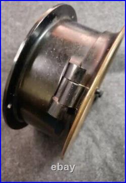 Vintage SETH THOMAS WWll Navy Ships Deck Clock Antique