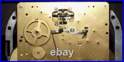 Vintage- SETH THOMAS Wind Up Wood Mantel Clock With Key A403-002 7903