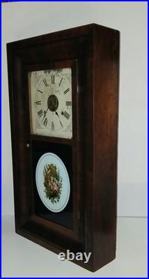 Vintage Seth Thomas 29 Wood Pendulum Wall Clock With Both Keys 29S1B Vintage Seth Thomas 29 Wood Pendulum Wall Clock With Both Keys 29S1B