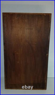 Vintage Seth Thomas 29 Wood Pendulum Wall Clock With Both Keys 29S1B Vintage Seth Thomas 29 Wood Pendulum Wall Clock With Both Keys 29S1B