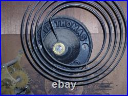 Vintage Seth Thomas 29 Wood Pendulum Wall Clock With Both Keys 29S1B Vintage Seth Thomas 29 Wood Pendulum Wall Clock With Both Keys 29S1B
