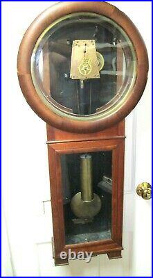 Vintage Seth Thomas #2 Weight Driven Regulator Clock (1900) In Walnut