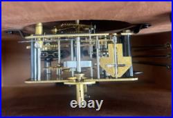 Vintage Seth Thomas 2 Weight Driven Wall Clock CLEANED VIDEO REMOVEABLE HOOD