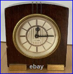 Vintage Seth Thomas 8 Day Wind Up Small Mantle Clock Tested Works