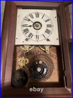 Vintage Seth Thomas 8-day spring clock. Pick Up Only