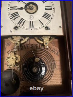 Vintage Seth Thomas 8-day spring clock. Pick Up Only