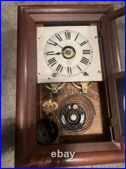 Vintage Seth Thomas 8-day spring clock. Pick Up Only