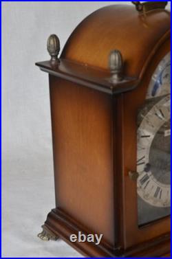 Vintage Seth Thomas A401-003 Moon Dial 2 Jewel Mantle Clock with Key Working