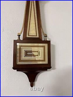 Vintage Seth Thomas Banjo 8 Day Wall Clock With 4 Jeweled Movement #E020-003