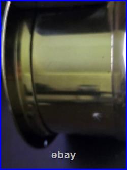 Vintage Seth Thomas Brass Corsair Base Ship's Bell Clock E537-004 WithKey