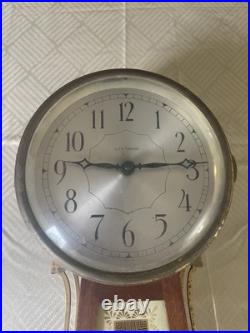 Vintage Seth Thomas Brookfield 5E Clock Electric E-304 A 304 Series Tested