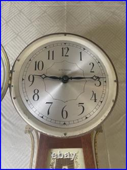 Vintage Seth Thomas Brookfield 5E Clock Electric E-304 A 304 Series Tested