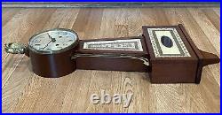 Vintage Seth Thomas Brookfield 6W Banjo Pendulum Wall Clock E899-159 With Key