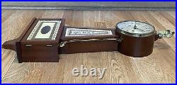 Vintage Seth Thomas Brookfield 6W Banjo Pendulum Wall Clock E899-159 With Key