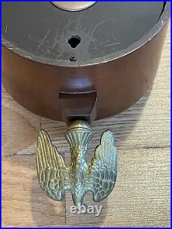 Vintage Seth Thomas Brookfield 6W Banjo Pendulum Wall Clock E899-159 With Key