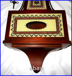 Vintage Seth Thomas Clock Company Brookfield Pendulum 8 Day Banjo Clock, 30