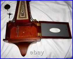 Vintage Seth Thomas Clock Company Brookfield Pendulum 8 Day Banjo Clock, 30
