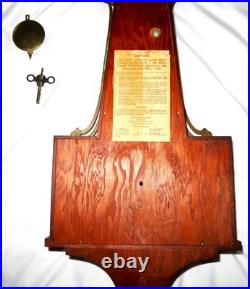 Vintage Seth Thomas Clock Company Brookfield Pendulum 8 Day Banjo Clock, 30