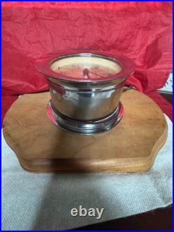 Vintage Seth Thomas Corsair Nautical Ship's Bell Clock 8-Day Fully Working