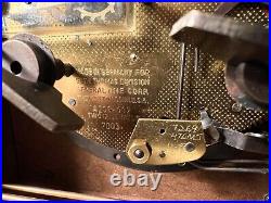 Vintage Seth Thomas Division E899-504 8 Day Keywound A206 Mantel Clock
