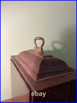 Vintage Seth Thomas Division E899-504 8 Day Keywound A206 Mantel Clock