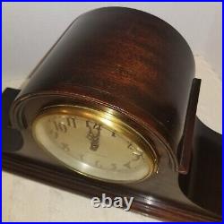 Vintage Seth Thomas Electric Mantel Clock USA Mahogany Case