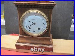 Vintage Seth Thomas Golden Oak 8 Day, Striking Mantel Clock, Quite Nice