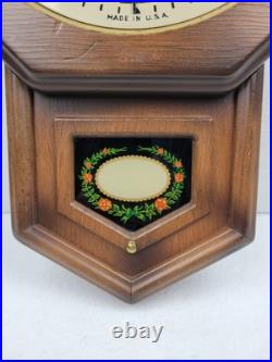 Vintage Seth Thomas Golden Rule Wall Clock E477-001 Antique READ Vintage Seth Thomas Golden Rule Wall Clock E477-001 Antique READ