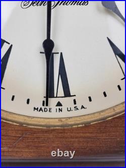 Vintage Seth Thomas Golden Rule Wall Clock E477-001 Antique READ Vintage Seth Thomas Golden Rule Wall Clock E477-001 Antique READ