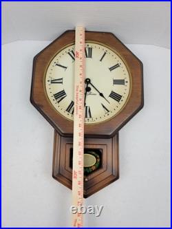 Vintage Seth Thomas Golden Rule Wall Clock E477-001 Antique READ Vintage Seth Thomas Golden Rule Wall Clock E477-001 Antique READ