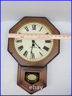 Vintage Seth Thomas Golden Rule Wall Clock E477-001 Antique READ Vintage Seth Thomas Golden Rule Wall Clock E477-001 Antique READ