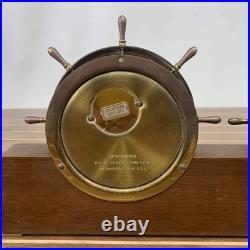 Vintage Seth Thomas Helmsman 24 Hour Clock And Weather Barometer Vintage Seth Thomas Helmsman 24 Hour Clock And Weather Barometer