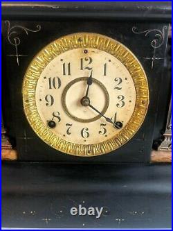 Vintage Seth Thomas Mantle Clock Adamantine 1894 #102 (Tested)