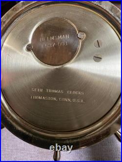 Vintage Seth Thomas Maritime Helmsman Ship's Clock E537-001