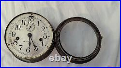 Vintage Seth Thomas Maritime Porthole Clock no key