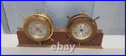Vintage Seth Thomas Maritime Ships Clock / Barometer Set repair