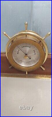 Vintage Seth Thomas Maritime Ships Clock / Barometer Set repair