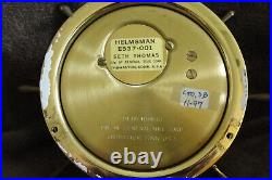 Vintage Seth Thomas Nautical Ships Wheel Bell Strike 8 Day Brass Clock Vintage Seth Thomas Nautical Ships Wheel Bell Strike 8 Day Brass Clock