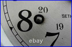 Vintage Seth Thomas Nautical Ships Wheel Bell Strike 8 Day Brass Clock Vintage Seth Thomas Nautical Ships Wheel Bell Strike 8 Day Brass Clock