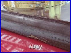 Vintage Seth Thomas Seaside Clock & Barometer Model #1064 Wall Wood Mount