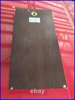 Vintage Seth Thomas Seaside Clock & Barometer Model #1064 Wall Wood Mount