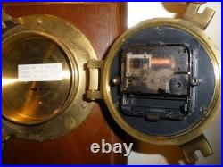Vintage Seth Thomas Seaside Clock & Barometer Model 1064 Wooden Wall Mount Vintage Seth Thomas Seaside Clock & Barometer Model 1064 Wooden Wall Mount