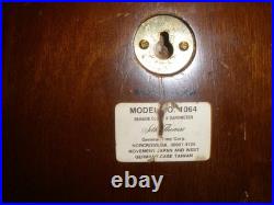 Vintage Seth Thomas Seaside Clock & Barometer Model 1064 Wooden Wall Mount Vintage Seth Thomas Seaside Clock & Barometer Model 1064 Wooden Wall Mount