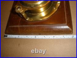Vintage Seth Thomas Seaside Clock & Barometer Model 1064 Wooden Wall Mount Vintage Seth Thomas Seaside Clock & Barometer Model 1064 Wooden Wall Mount