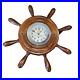 Vintage_Seth_Thomas_Ship_Clock_Mounted_Into_A_Ship_Wheel_Display_Very_Neat_Piece_01_gwi