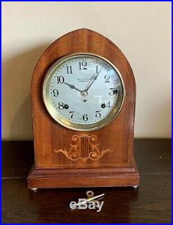 Vintage Seth Thomas Sonora 5 Bell Cathedral Arch Case Clock withkey (working)