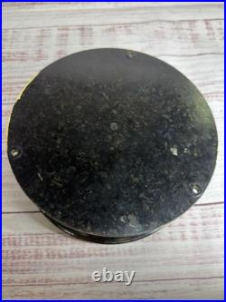 Vintage Seth Thomas US MARITIME COMMISSION Clock in Wood Case 1944 Made In USA