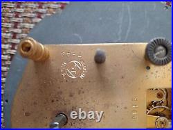 Vintage Seth Thomas US Navy Boat Ships Clock Movement Parts
